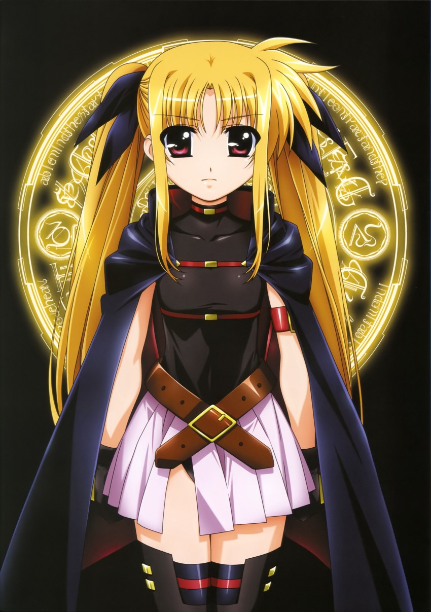 fate testarossa (lyrical nanoha and 2 more) drawn by okuda_yasuhiro