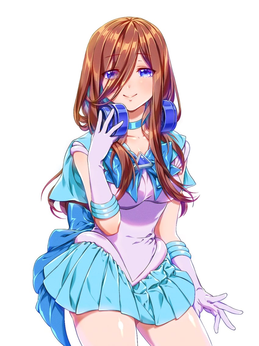 nakano miku (bishoujo senshi sailor moon and 1 more) drawn by yu_(flowerbird3830)