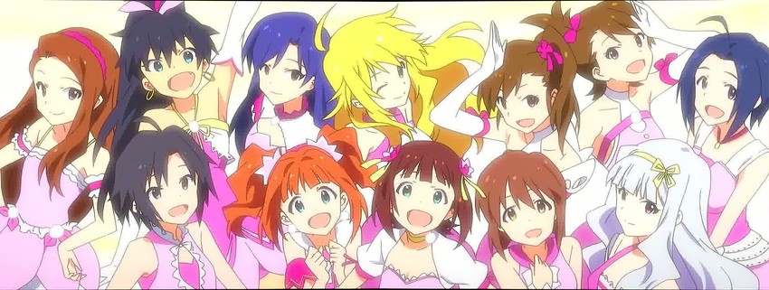 hoshii miki, kisaragi chihaya, amami haruka, kikuchi makoto, shijou takane, and 7 more (idolmaster)