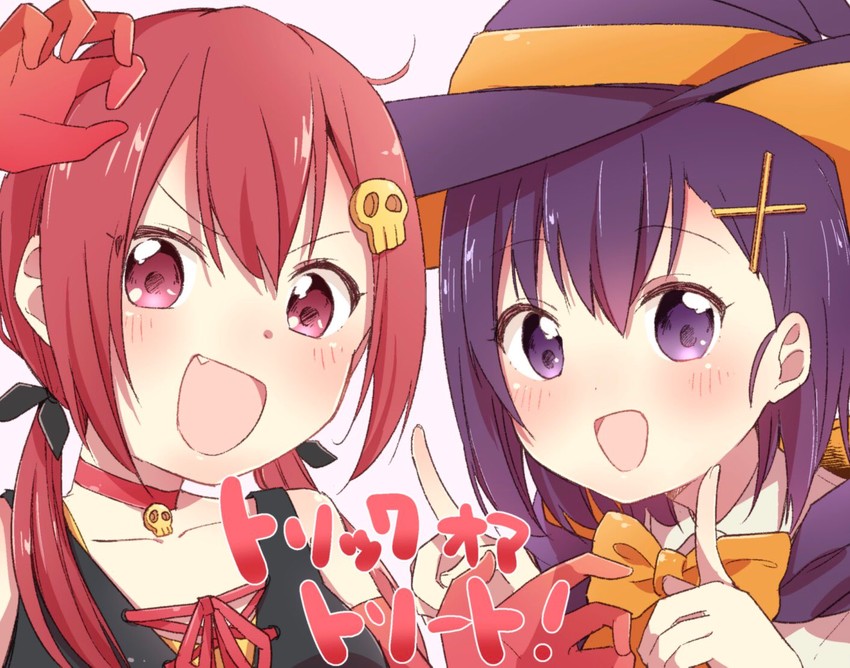 satanichia kurumizawa mcdowell and vignette tsukinose april (gabriel dropout) drawn by bafarin