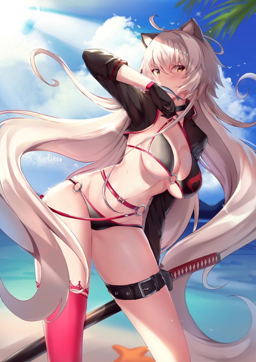 jeanne d'arc alter (fate and 1 more) drawn by piuta
