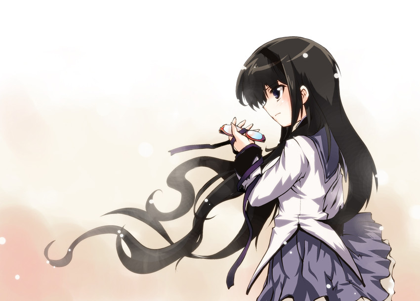 akemi homura (mahou shoujo madoka magica) drawn by nanaroku_(fortress76)