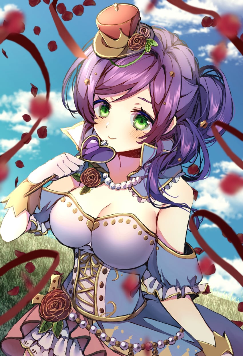 tojo nozomi (love live! and 2 more) drawn by xx_momomo_xx