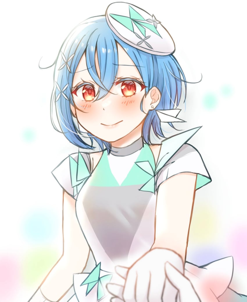wakana shiki and yoneme mei (love live! and 1 more) drawn by aoi_madoka