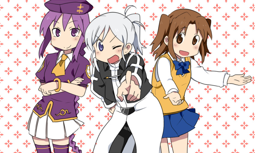 sion eltnam, yumizuka satsuki, sion eltnam atlasia, and riesbyfe stridberg (tsukihime and 2 more) drawn by 6_(yuchae)