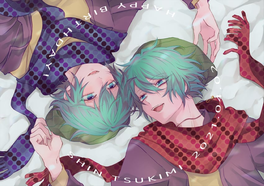 hiyori sou and ai shin (kimi ga shine) drawn by uououoon