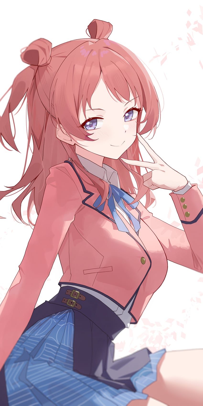 hanami saki (idolmaster and 1 more) drawn by sukaliya