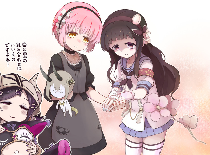 snow white, la pucelle, hardgore alice, himekawa koyuki, pity frederica, and 2 more (mahou shoujo ikusei keikaku and 2 more) drawn by kyukyutto_(denryoku_hatsuden)
