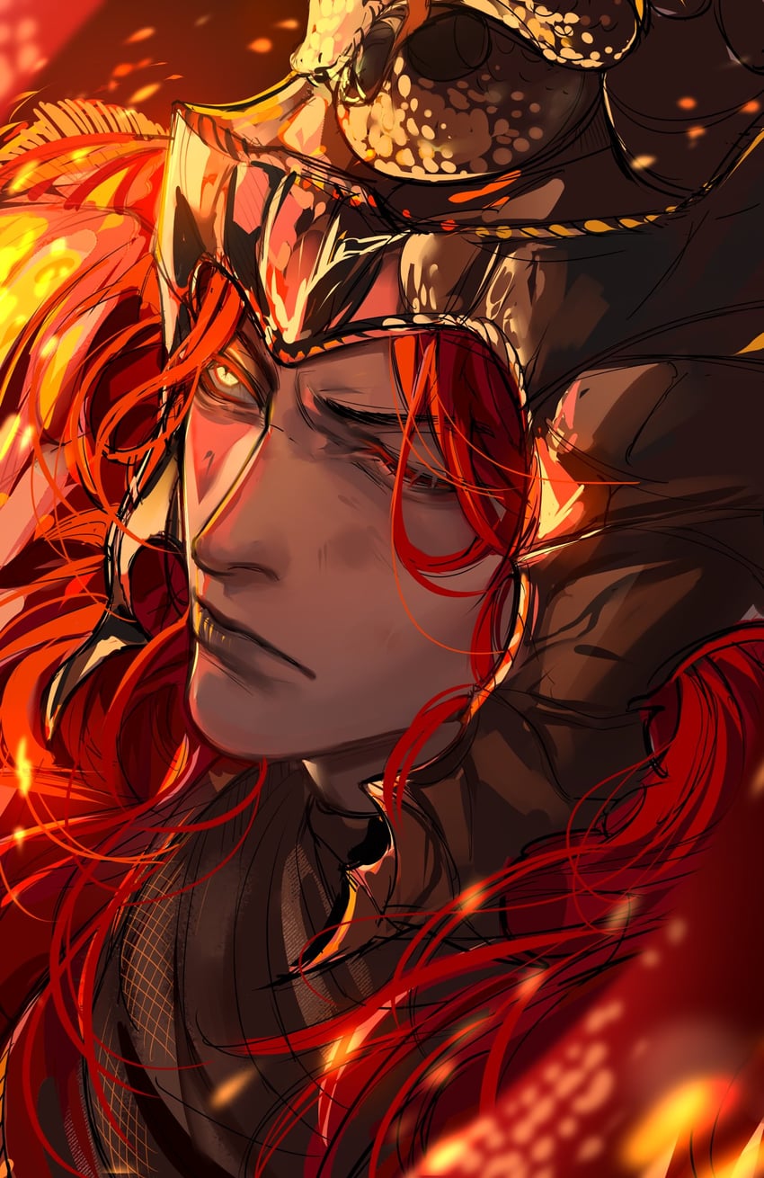 messmer the impaler (elden ring and 1 more) drawn by sei_(seiten)