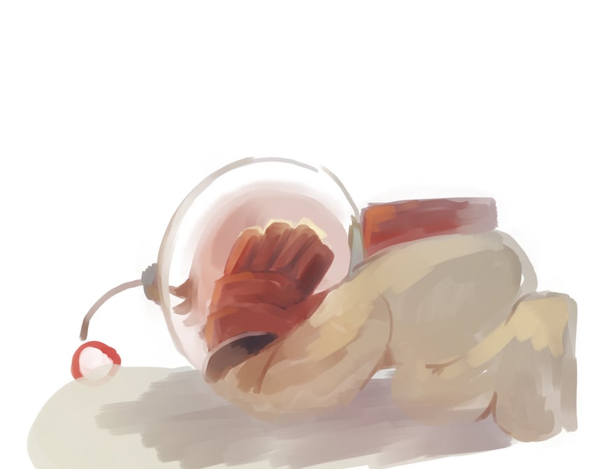 olimar (pikmin) drawn by iat-418