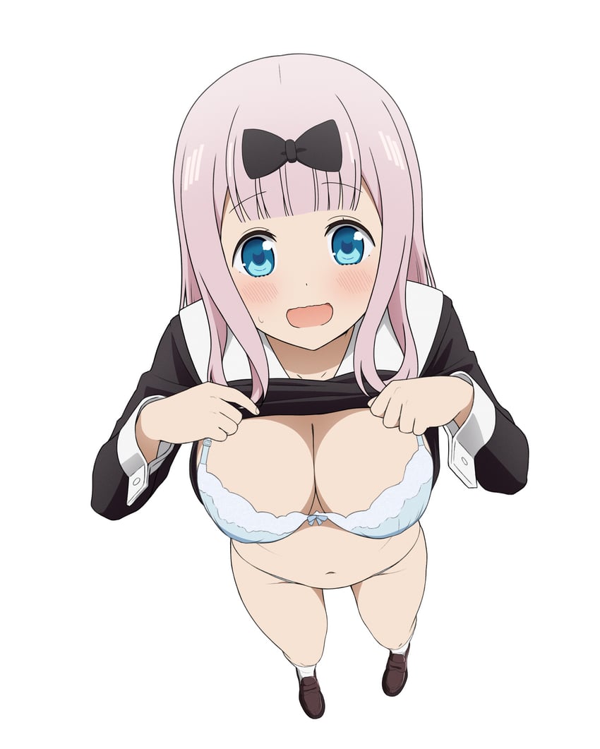 fujiwara chika (kaguya-sama wa kokurasetai ~tensai-tachi no renai zunousen~) drawn by coro_fae