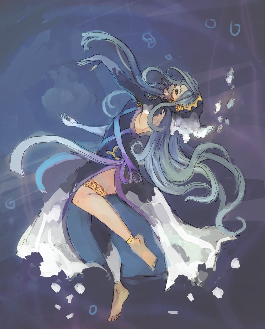azura (fire emblem and 2 more) drawn by lunie
