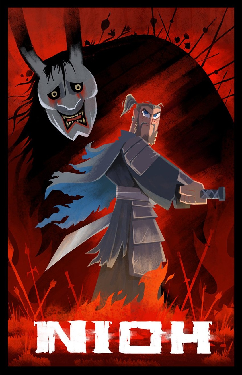 samurai jack and 1 more drawn by crowsmack