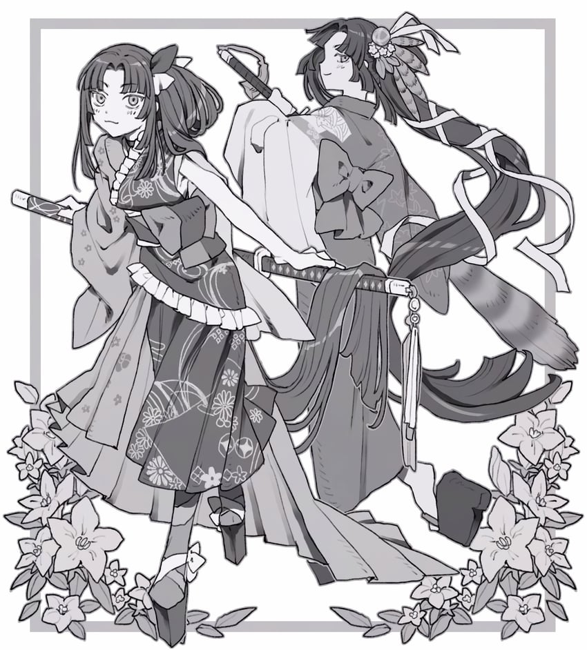 ushiwakamaru (fate and 1 more) drawn by m_12170