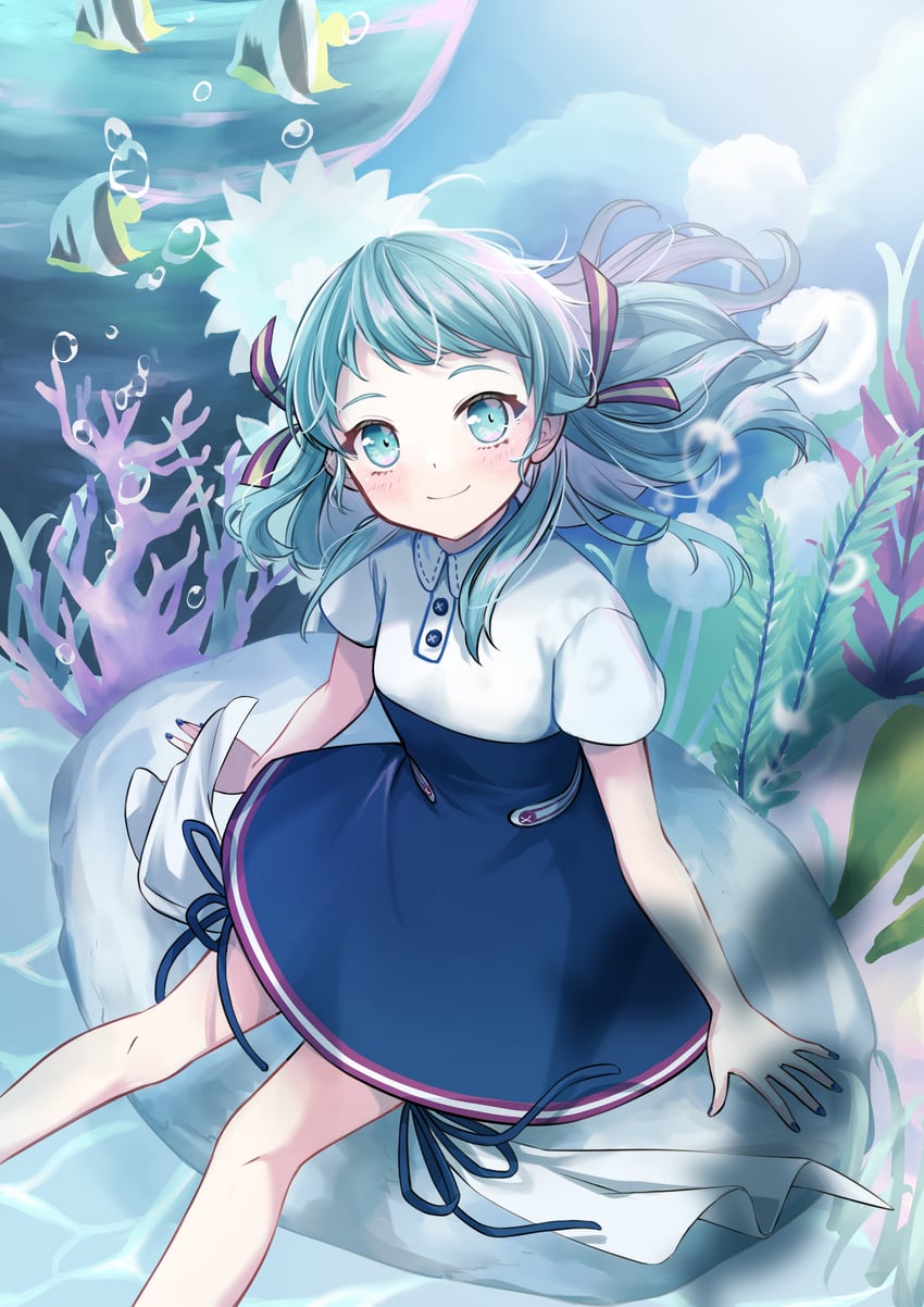 hatsune miku (vocaloid and 1 more) drawn by nagitofuu