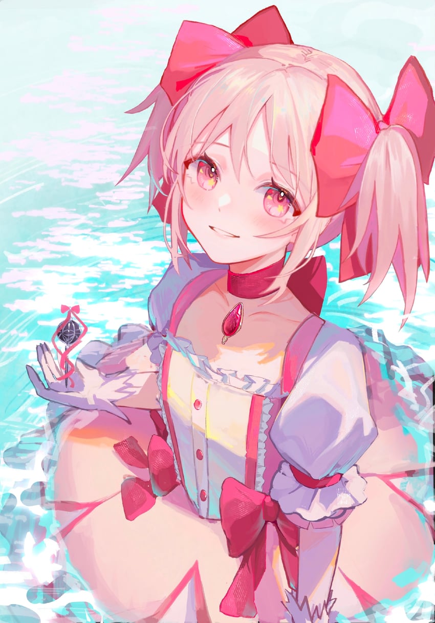 kaname madoka (mahou shoujo madoka magica) drawn by user_hzxm5484