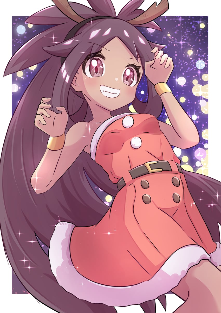 iris (pokemon and 1 more) drawn by rono_(lethys)