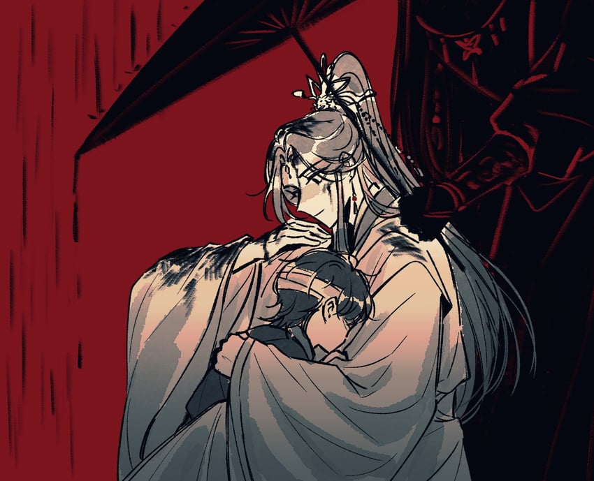 xie lian and hua cheng (tianguan cifu) drawn by flclrnldudnj