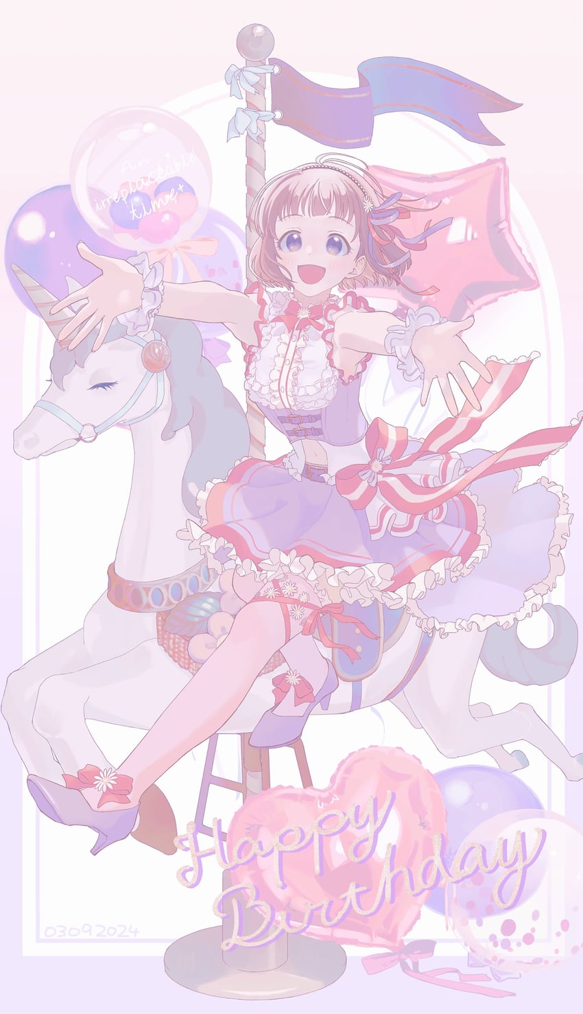 kudo shinobu (idolmaster and 1 more) drawn by omakeatume