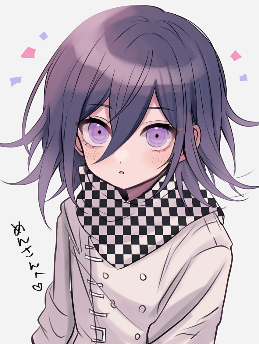 oma kokichi (danganronpa and 1 more) drawn by urami0310