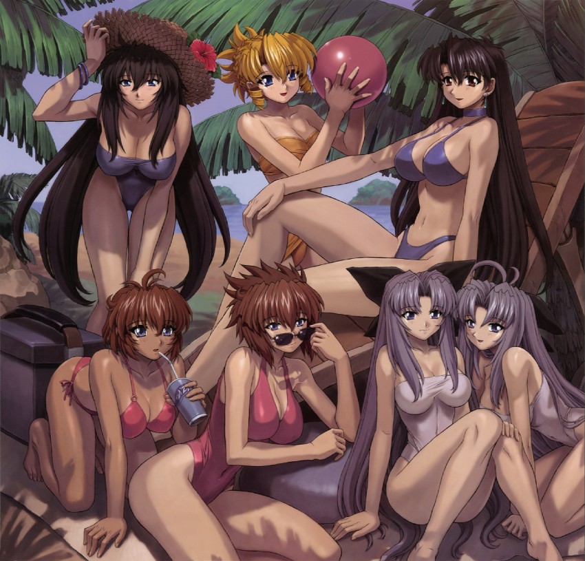 pacifica casull, zefiris, raquel casull, winia chester, cz, and 2 more (scrapped princess) drawn by mogudan