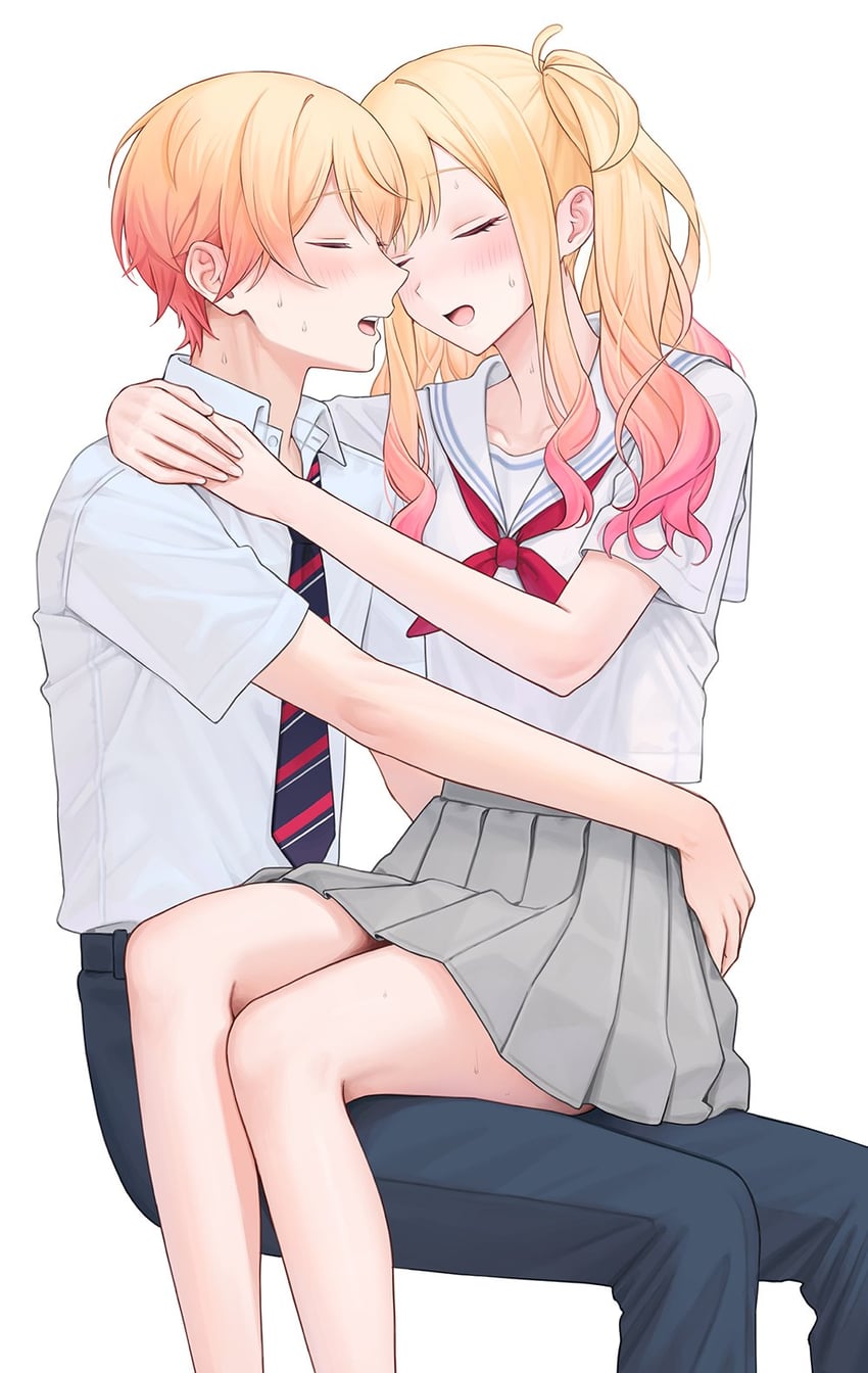 tenma tsukasa and tenma saki (project sekai) drawn by 2_(tsvf3235)