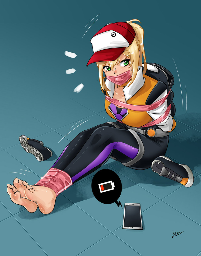 female protagonist (pokemon and 2 more) drawn by lost_one_zero