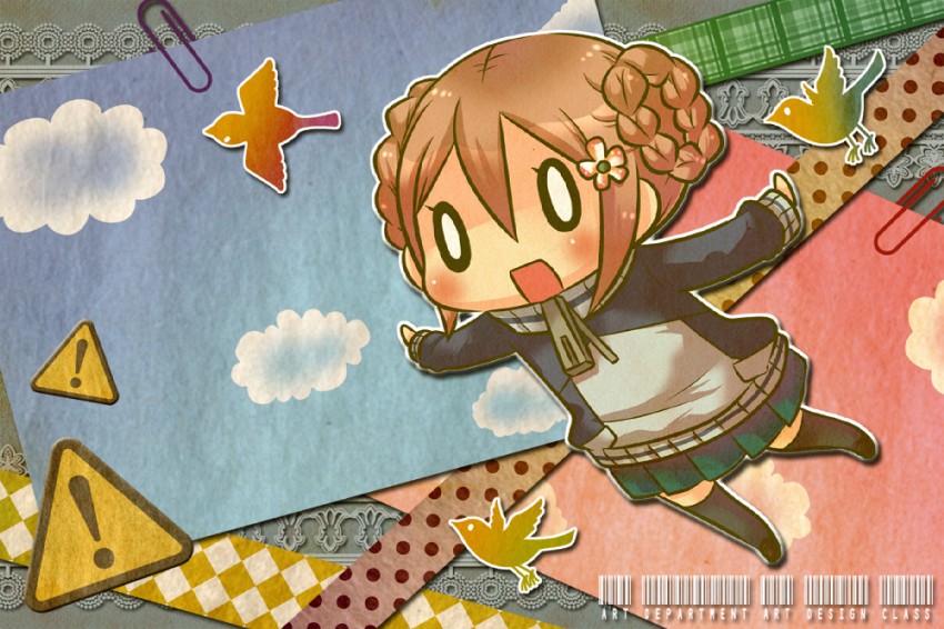 noda miki (ga geijutsuka art design class) drawn by semausa