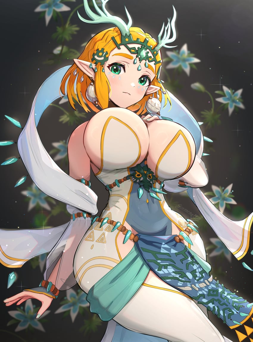 princess zelda (the legend of zelda and 1 more) drawn by gonzarez