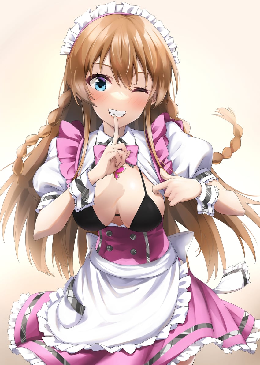 kousaka umi (idolmaster and 2 more) drawn by raidensan