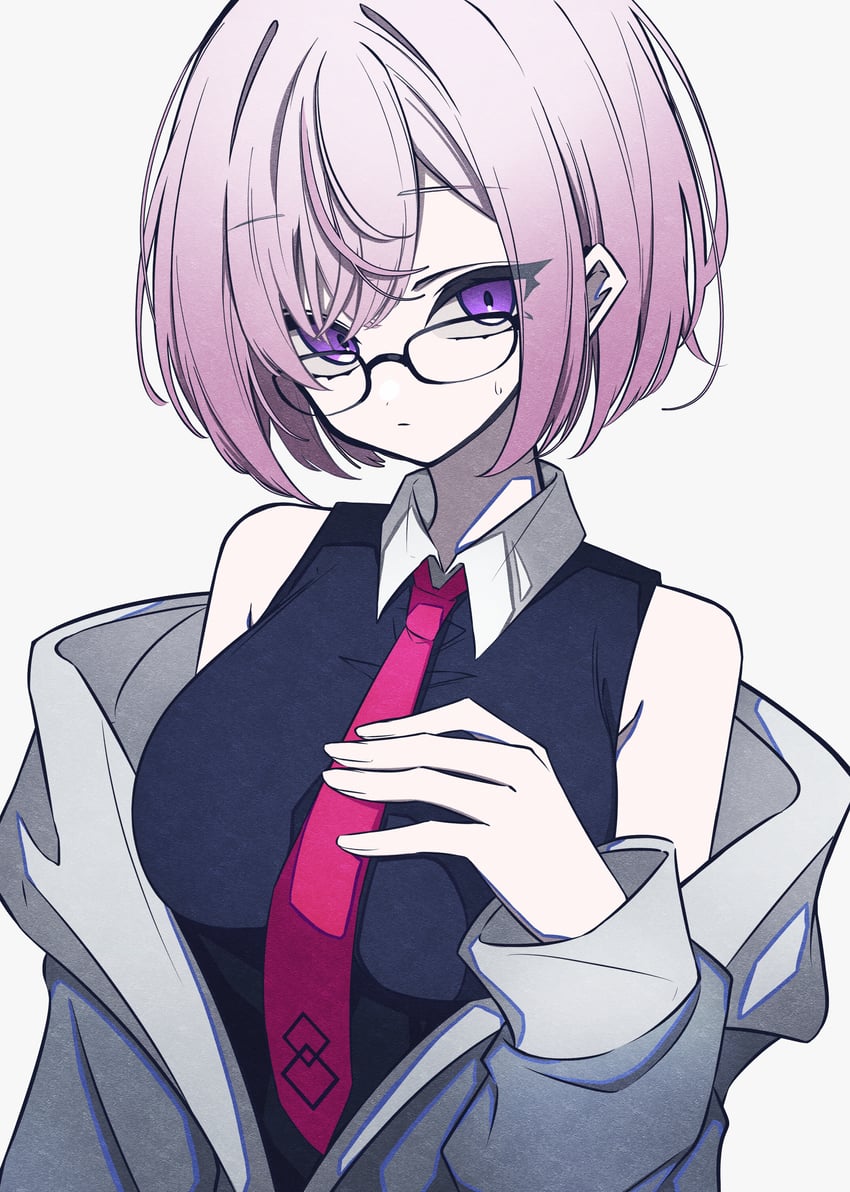 mash kyrielight (fate and 1 more) drawn by nanashnojo