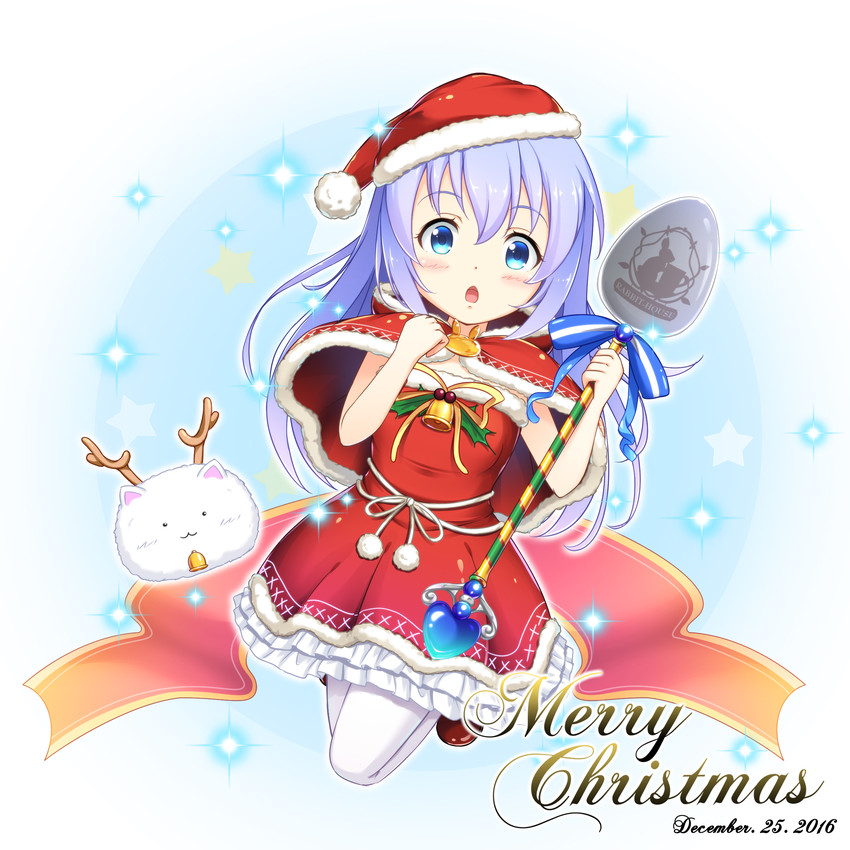 kafuu chino and tippy (gochuumon wa usagi desu ka?) drawn by mecabu