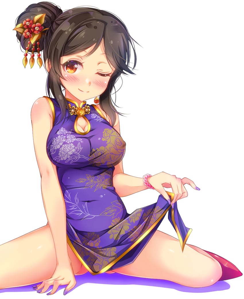 momoi azuki (idolmaster and 2 more) drawn by mitsuki_(omezame_alice)