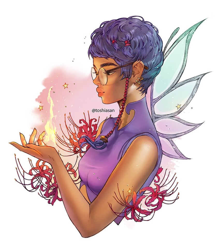 taranee cook (w.i.t.c.h.) drawn by toshiasan