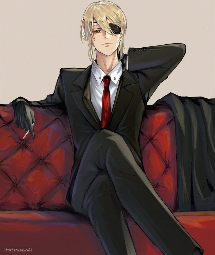 william james moriarty (yuukoku no moriarty) drawn by henoopd