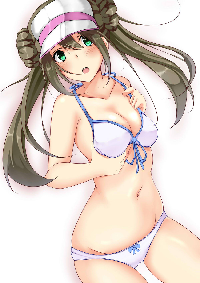 rosa (pokemon and 1 more) drawn by fuuma_(humawww)