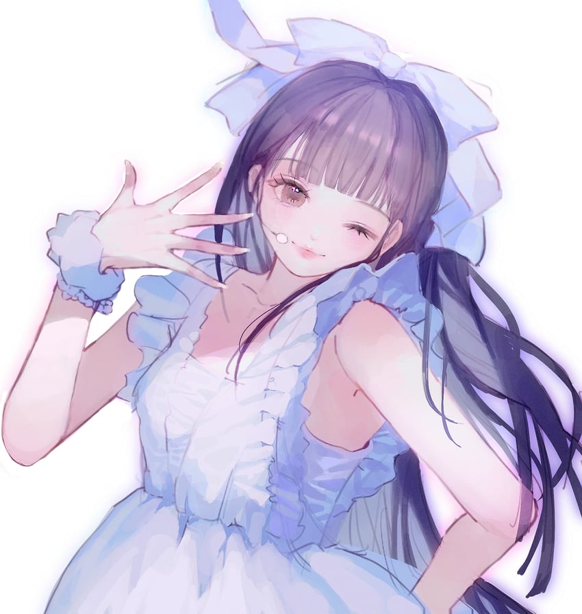moka (real life and 1 more) drawn by maomao_dawang