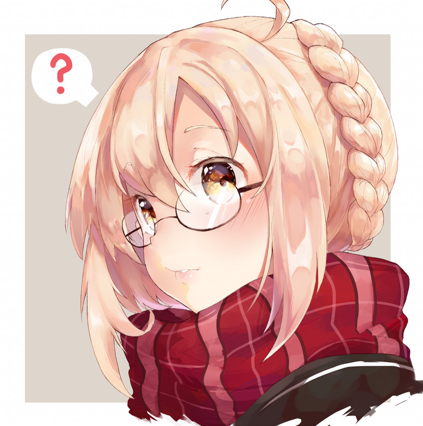 artoria pendragon and mysterious heroine x alter (fate and 1 more) drawn by mao_ge