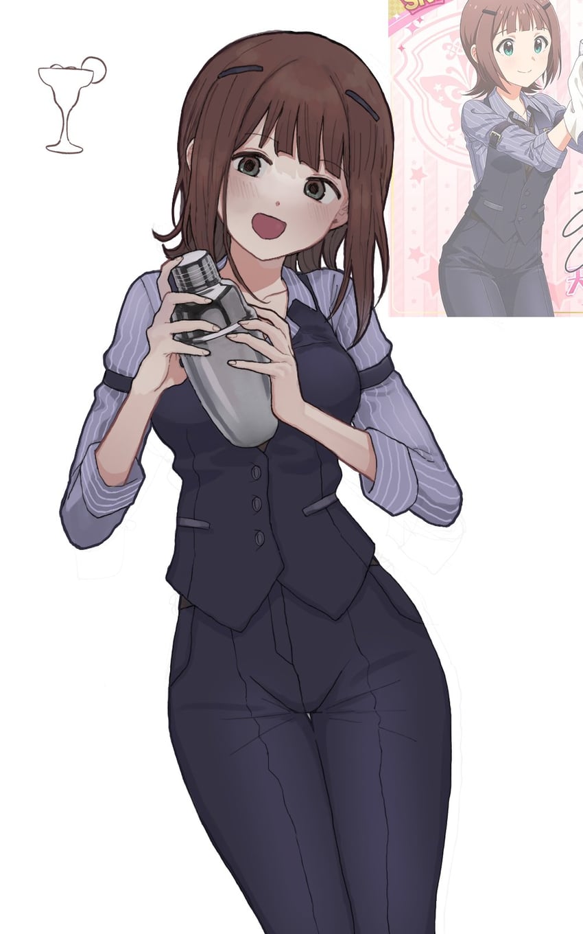 amami haruka (idolmaster and 2 more) drawn by 8_8ghost