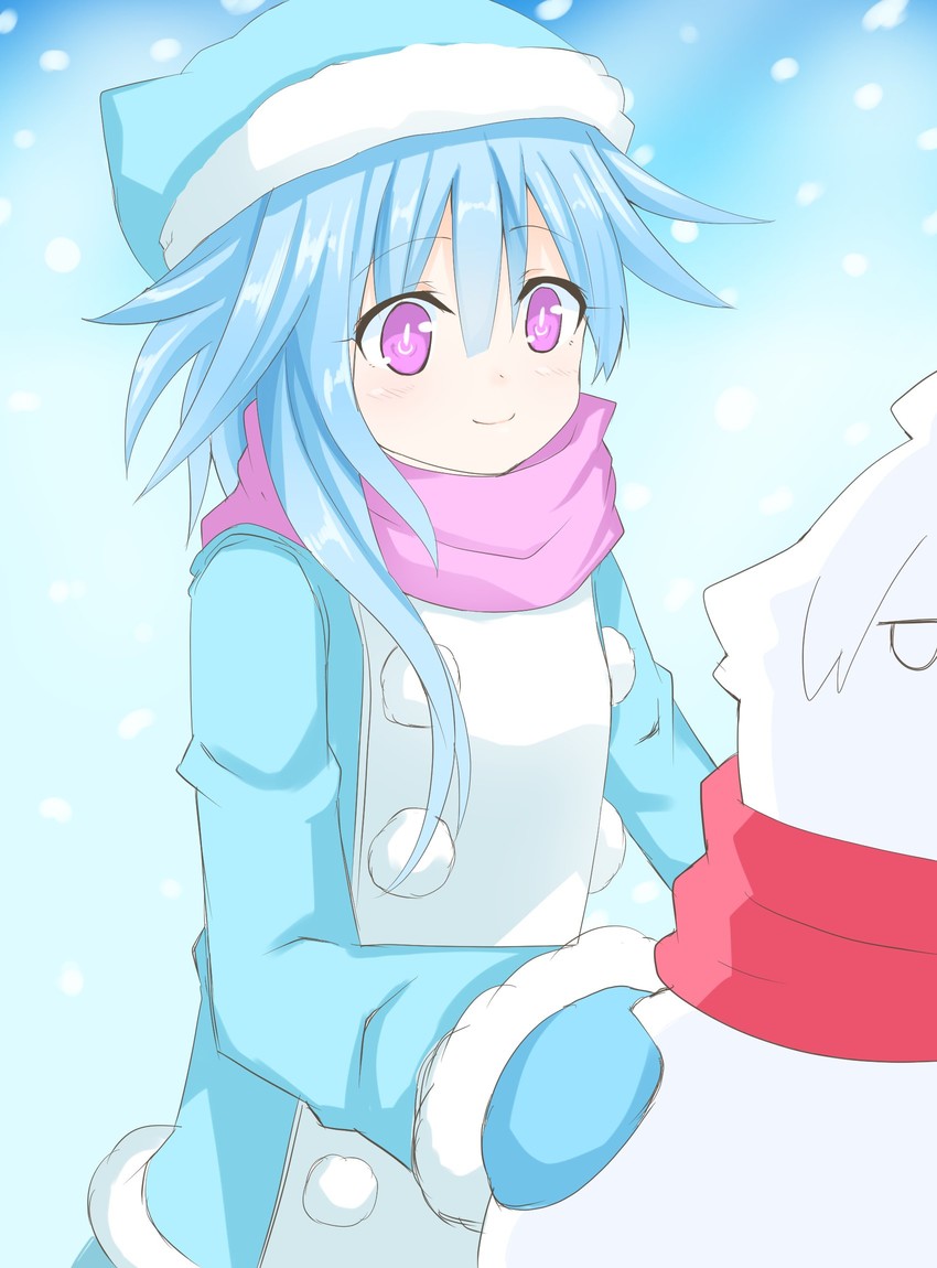 rom and white sister rom (neptune) drawn by niwaka_potato