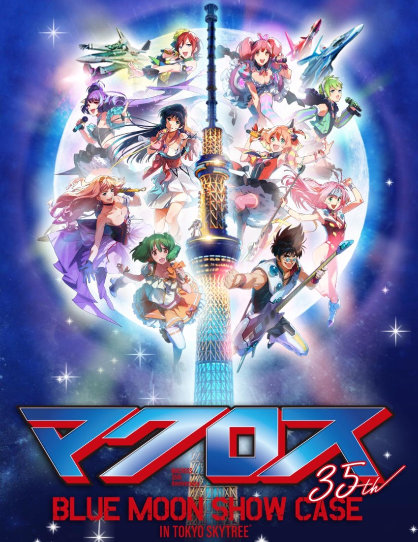 sheryl nome, ranka lee, mikumo guynemer, freyja wion, kaname buccaneer, and 9 more (macross and 4 more)
