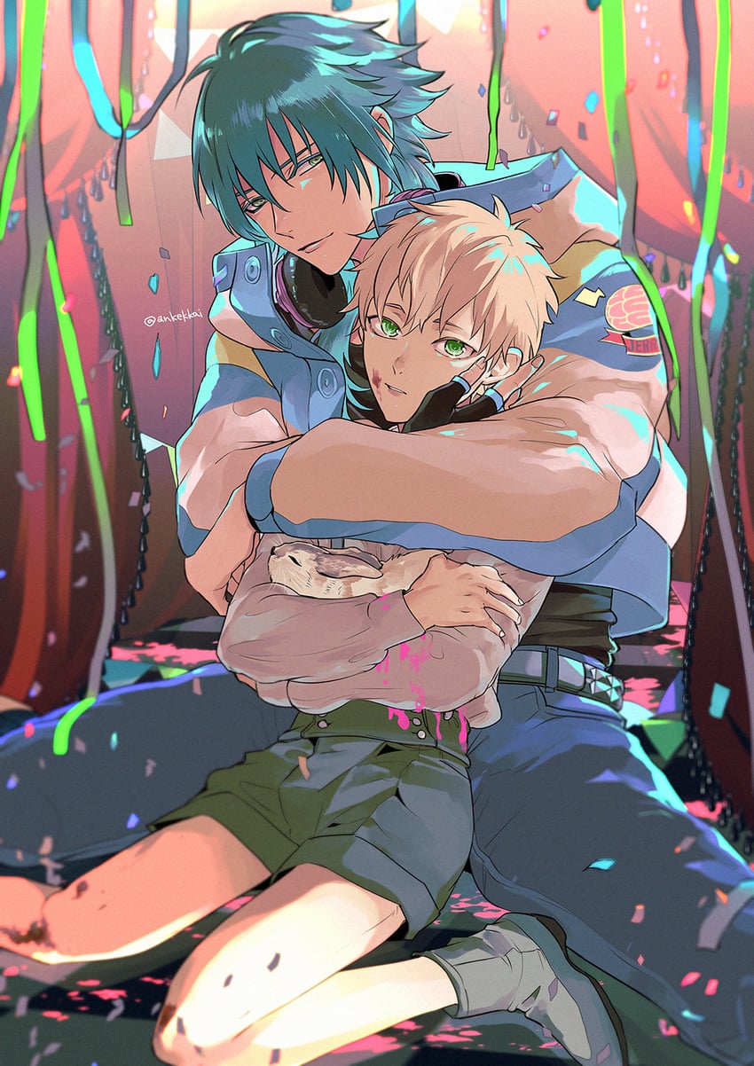 seragaki aoba and noiz (dramatical murder) drawn by ankekkai