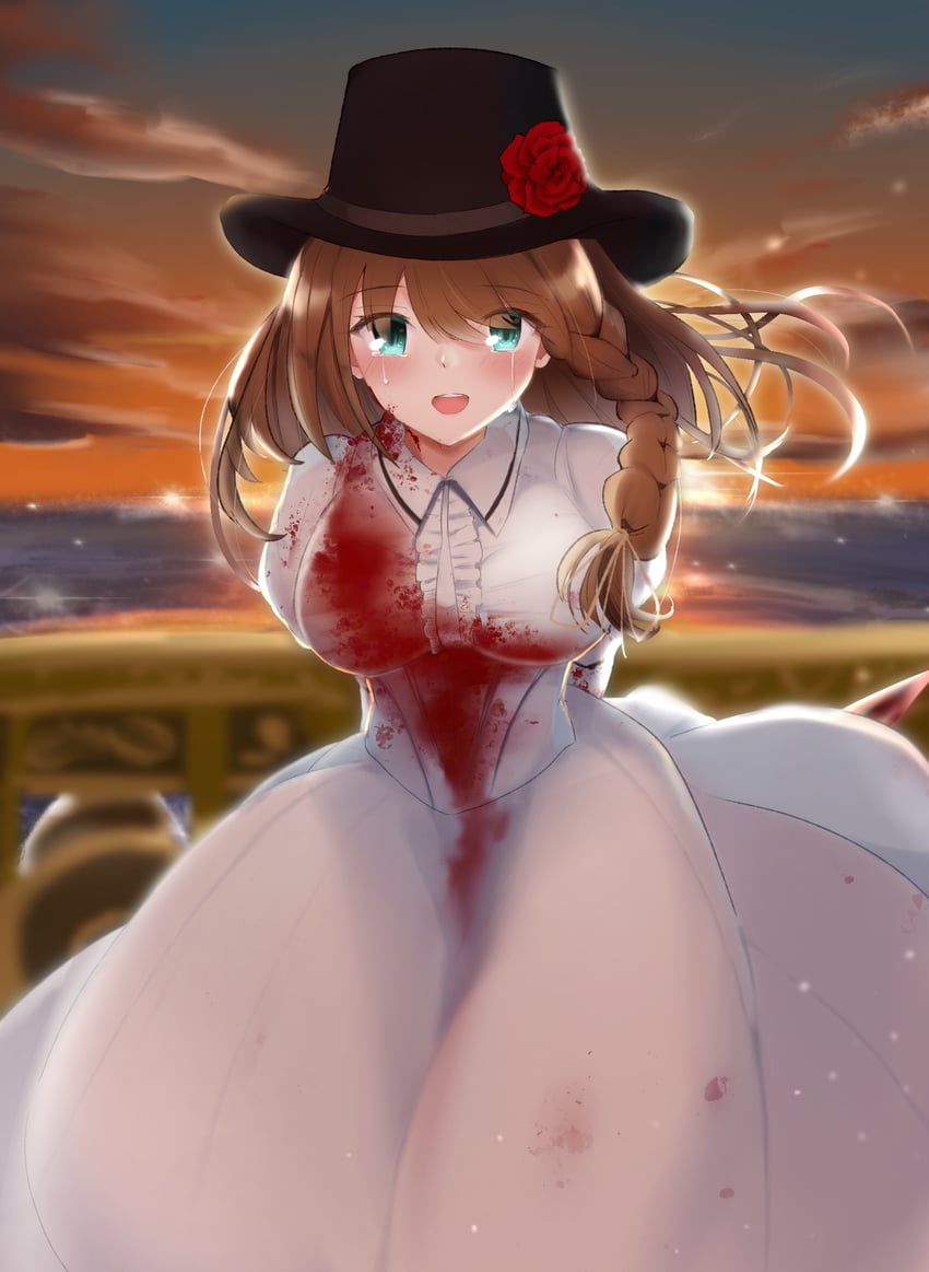 charlotte corday (fate and 1 more) drawn by moyashi_(pixiv44153669)