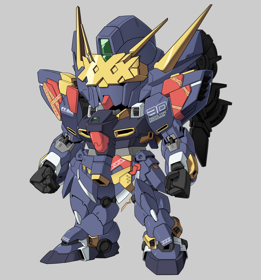huckebein 30 (super robot wars and 1 more) drawn by othousand