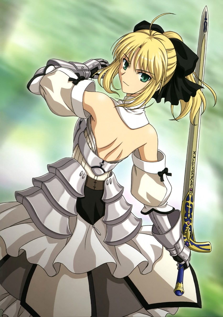 artoria pendragon and saber lily (fate and 1 more) drawn by ishihara_megumi