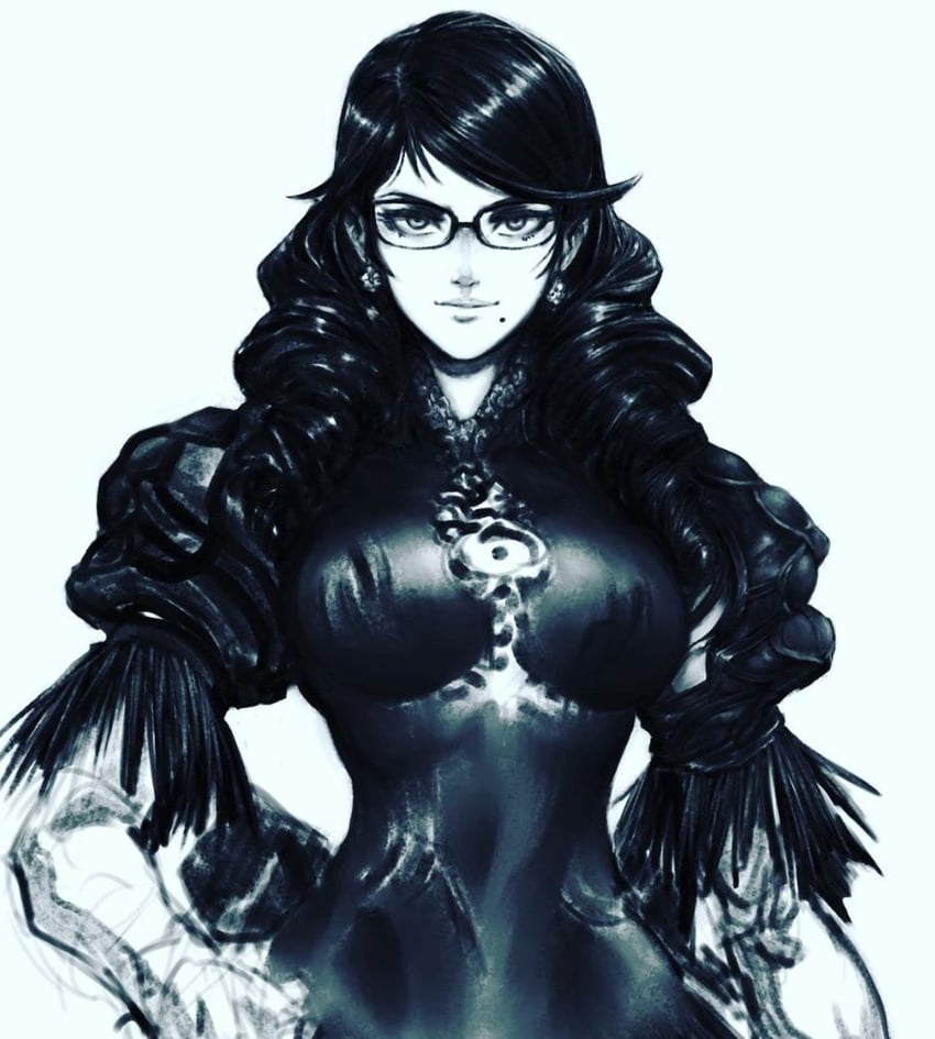 bayonetta (bayonetta and 1 more) drawn by david_liu