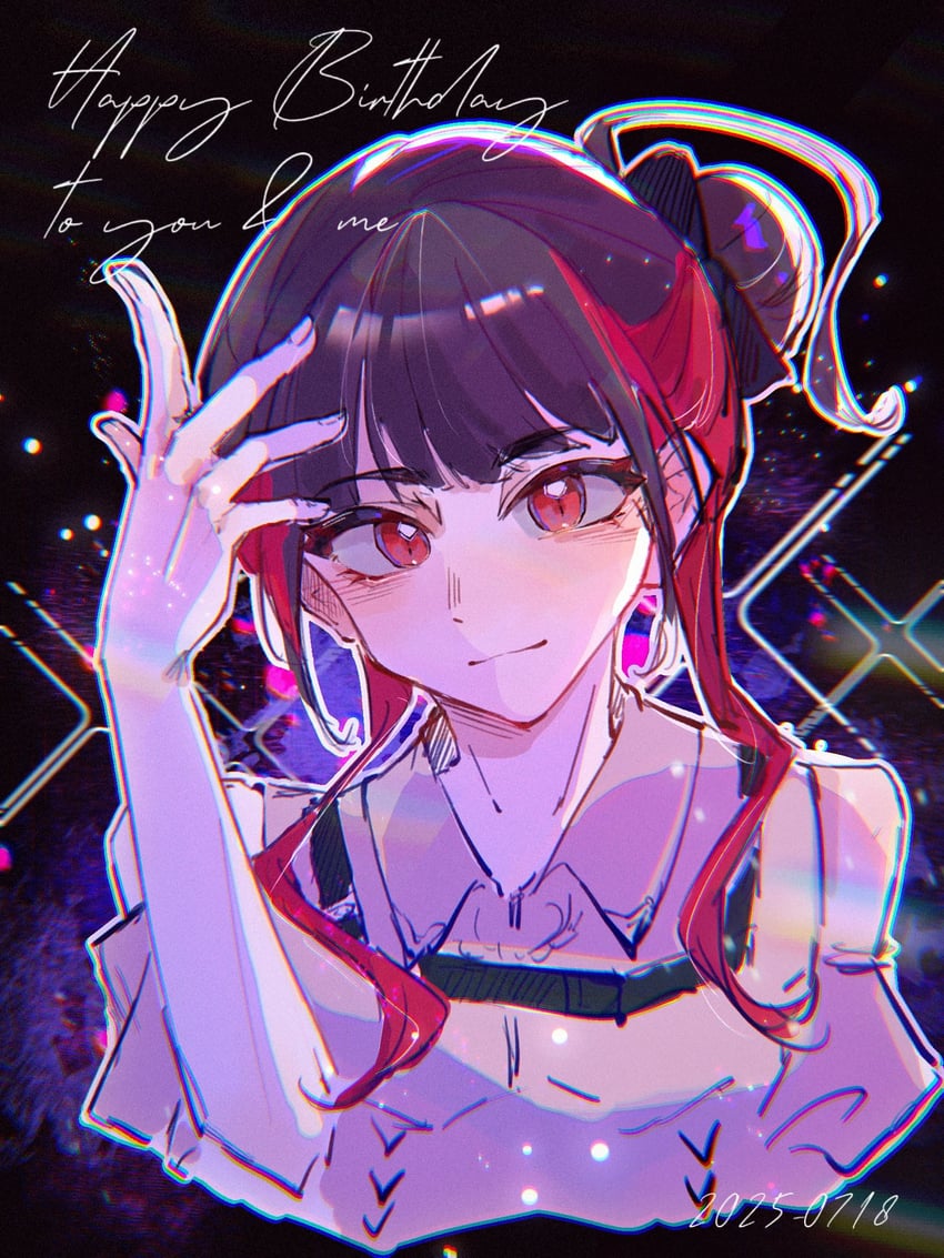 yabushima akane (love live! and 2 more) drawn by moben