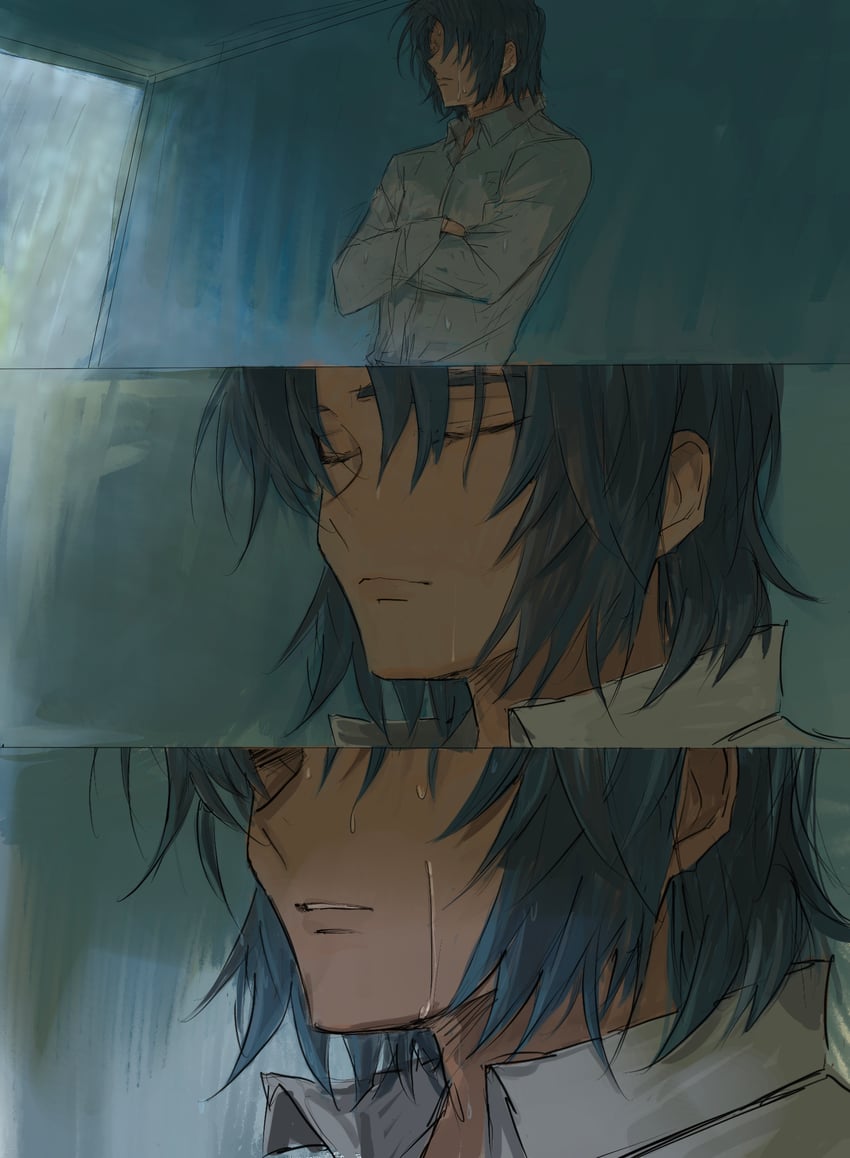 athrun zala (gundam and 1 more) drawn by she_(morianosu)
