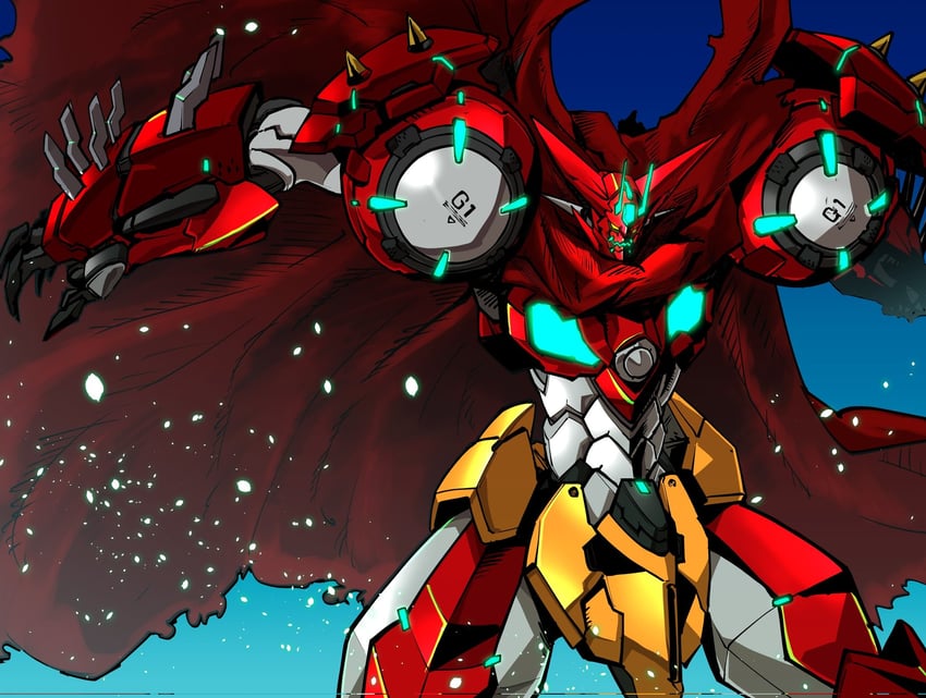 getter-1 (getter robo and 1 more) drawn by amakawa_mayu