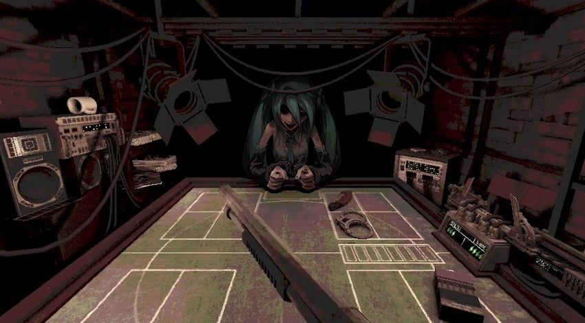hatsune miku (vocaloid and 1 more) drawn by plum_(ms8748)